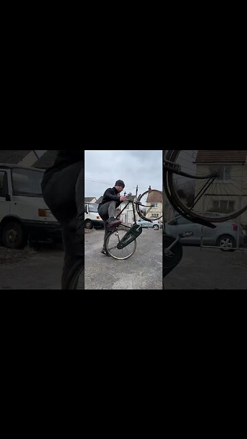 how to get on a bike #KOMstep