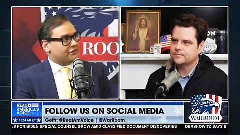 Matt Gaetz Interviews George Santos, Goes Horribly Wrong