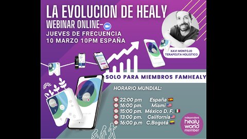 La evolución de HEALY por Xavi Montojo