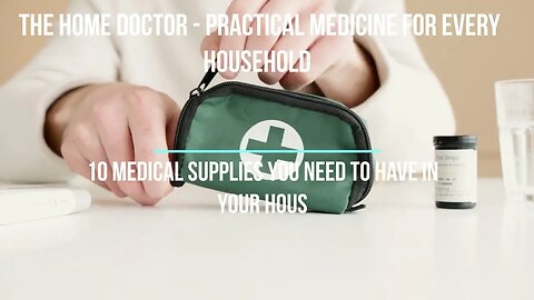 The home doctor will help you to treat diseases at home.