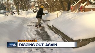 Residents stuck on side streets