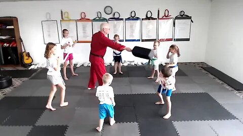 Kids Karate Bat Training