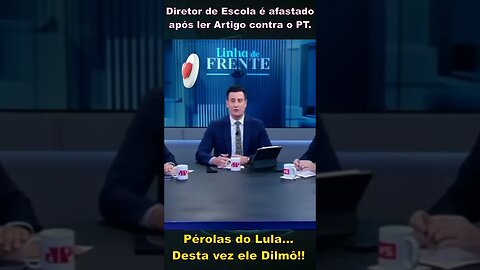 Diretor de escola é afastado após ler artigo contra o PT #shorts