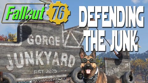 Fallout 76 ep 5 - Defending The Junkyard Multiplayer