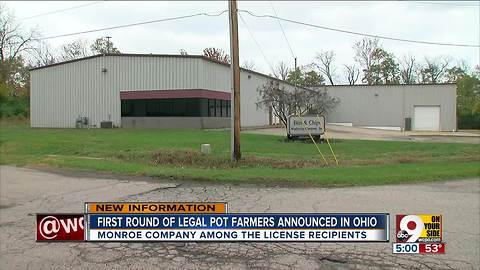 Ohio announces its first legal pot farmers