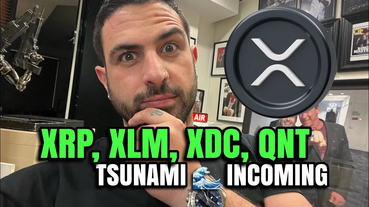 XRP, XLM, XDC, QNT, HBAR CRYPTO TSUNAMI INCOMING! BITCOIN COULD SOAR 300% OR MORE