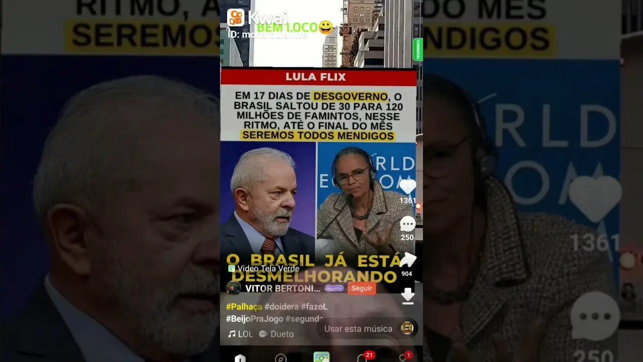 Brasil aumenta de 30 para 120 milhões de famintos em 17, dias de governo lula