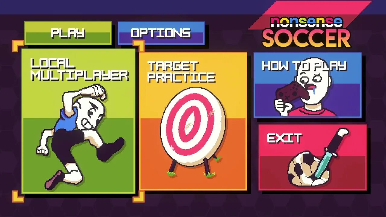 Nonsense Soccer - 2D Football Platformer - Target Practice!