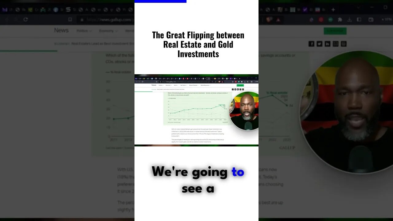 The Great Flipping Between Real Estate & Gold This Summer