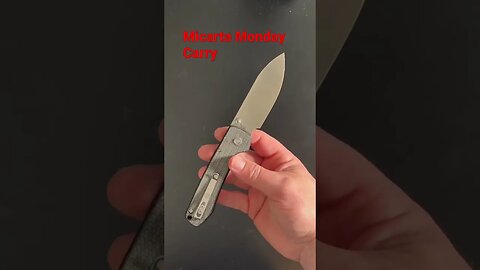 #youtubeshorts #shorts Micarta Monday Carry