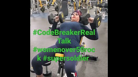 #chestday #womenover50 #supersoldier #starseed #Hulk never giving up!!!