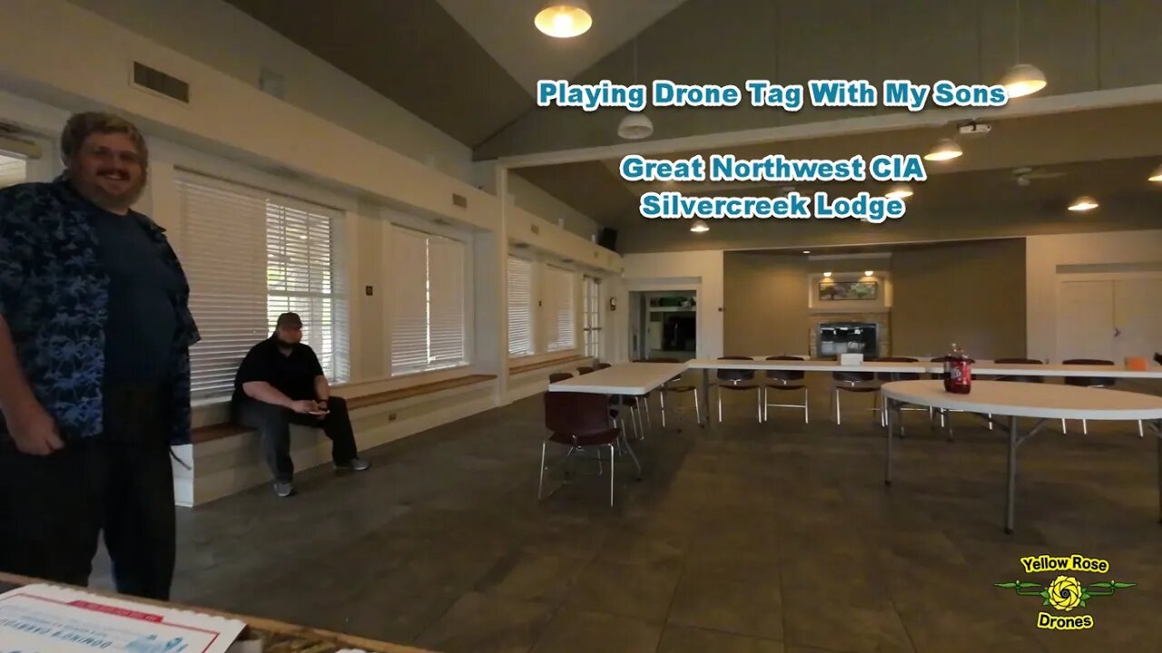 Avata Drone Fly Thru at Great Northwest CIA Lodge Rental Hall