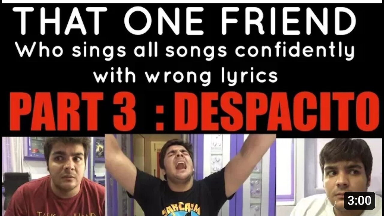 That One Friend Who sing all the song Comfortable
