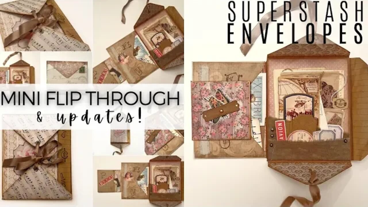 Super Stash Envelope | Mini Flip Through & Updates [Flip Through]