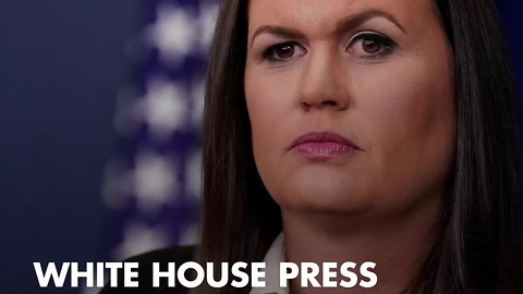 Reporters Pitch Hissy Fit After Huckabee Sanders Hits Them With Russia-Clinton Truth