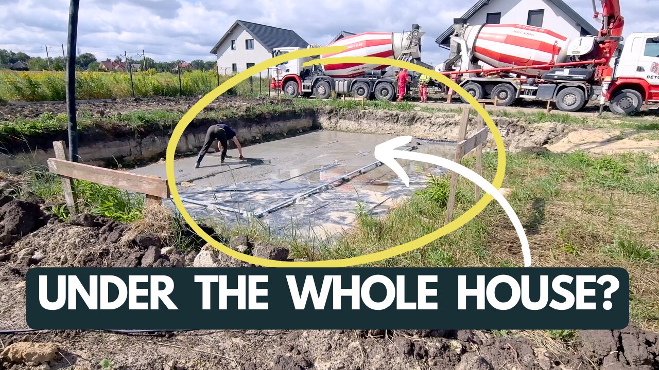 How to Pour a Concrete Slab - DIY Concrete Foundation Project