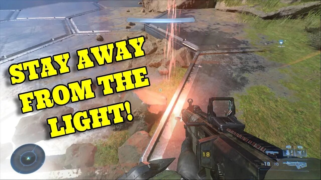 No Chief Don't look Into The Light!