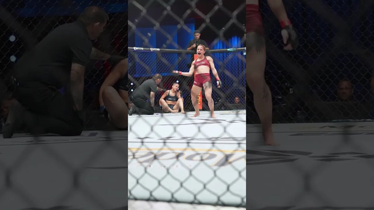 Second fight of the night got the matchmakers on their FEET 💥