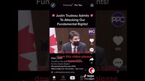 Trudeau Is Attacking Our Fundamental Rights