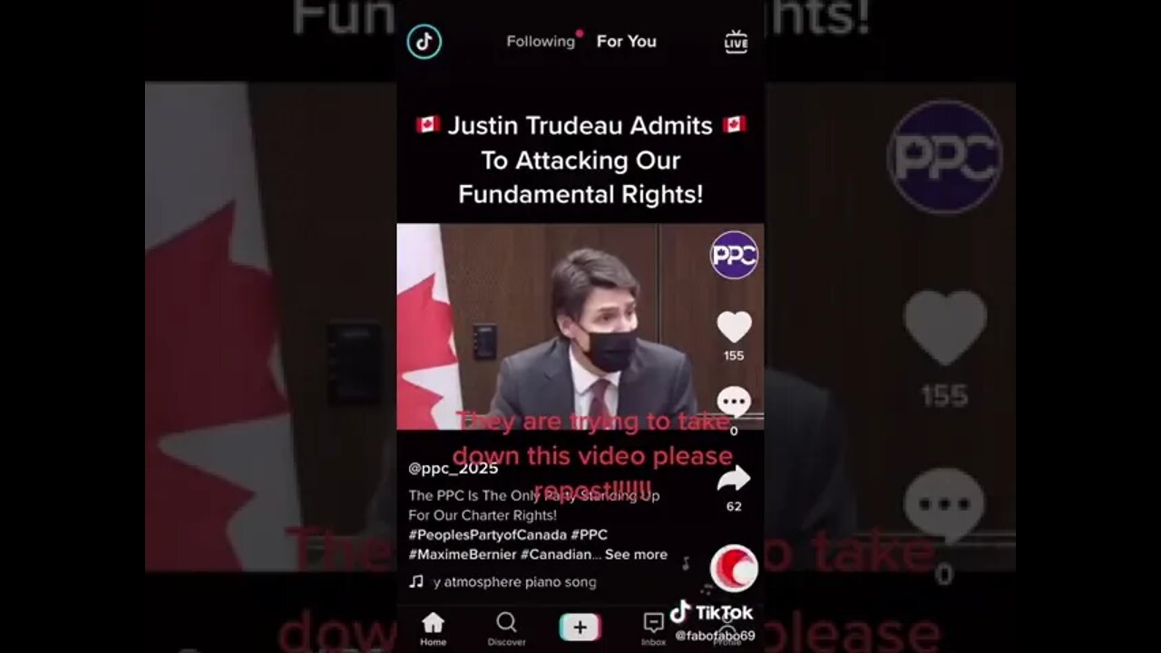 Trudeau Is Attacking Our Fundamental Rights