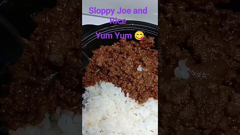 Sloppy Joe and Rice#nodaysoffnovember #letseat