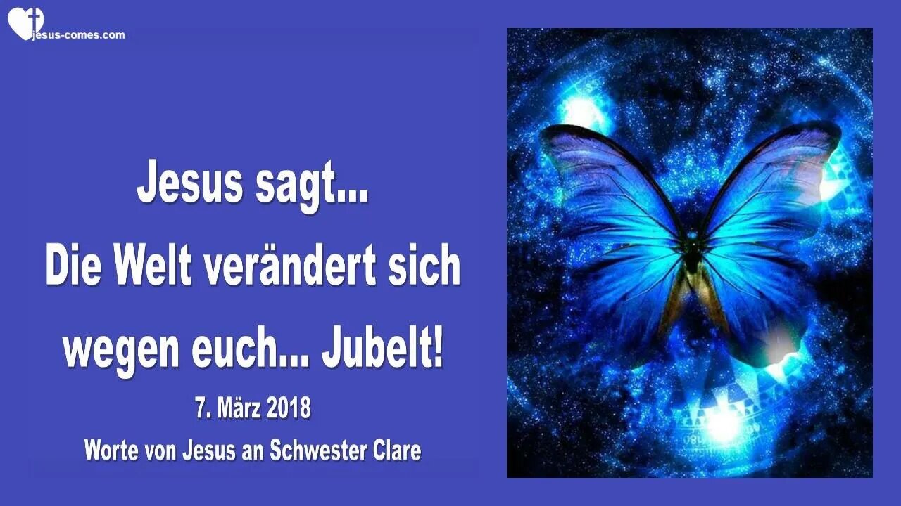 Rhema 07.04.2023 ❤️ Jesus sagt... Die Welt verändert sich wegen euch... Jubelt!