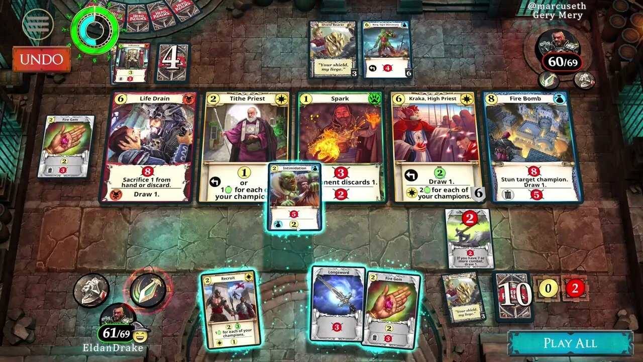 Hero Realms - Gameplay [PC] [Android/iOS]