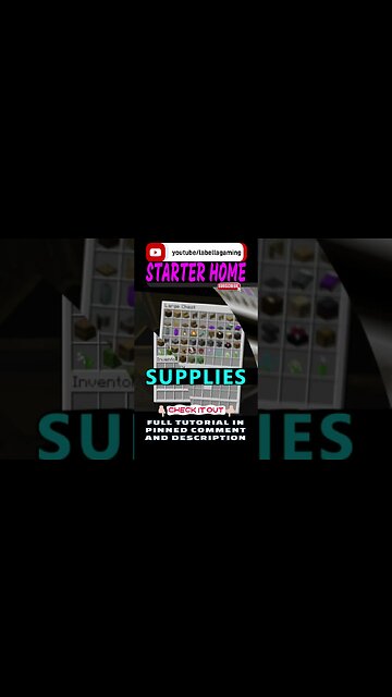 Wooden Starter Home For Two | Minecraft