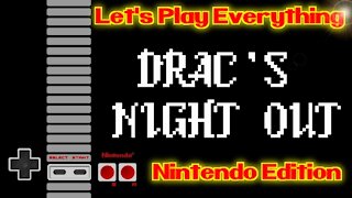 Let's Play Everything: Halloween Special, Drac's Night Out