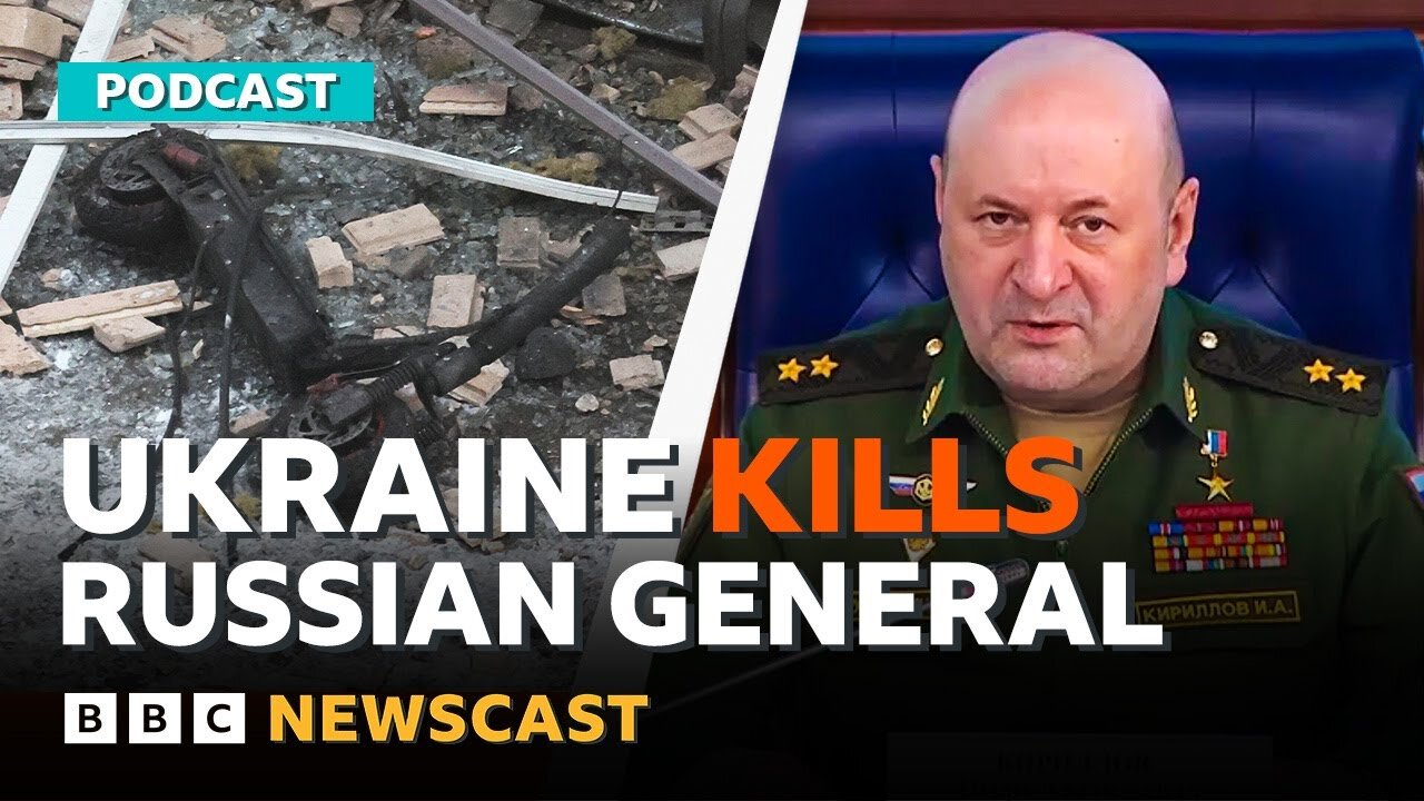 Ukrainian Scooter Bomb Kills Russian General | BBC Newscast