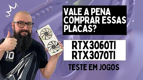 RTX 3060TI vs RTX 3070TI - TESTE EM JOGOS