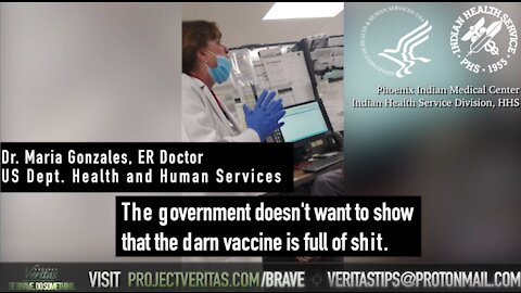 Project Veritas: Federal Govt HHS Whistleblower - Darn "vaccine" is full of shit