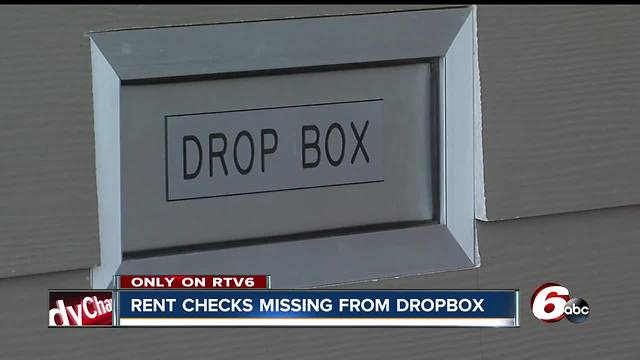 Woman says she was nearly evicted after someone stole her rent check from apartment's dropbox