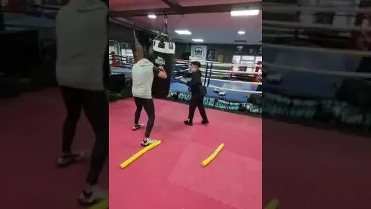 Mohammed in coach mode.