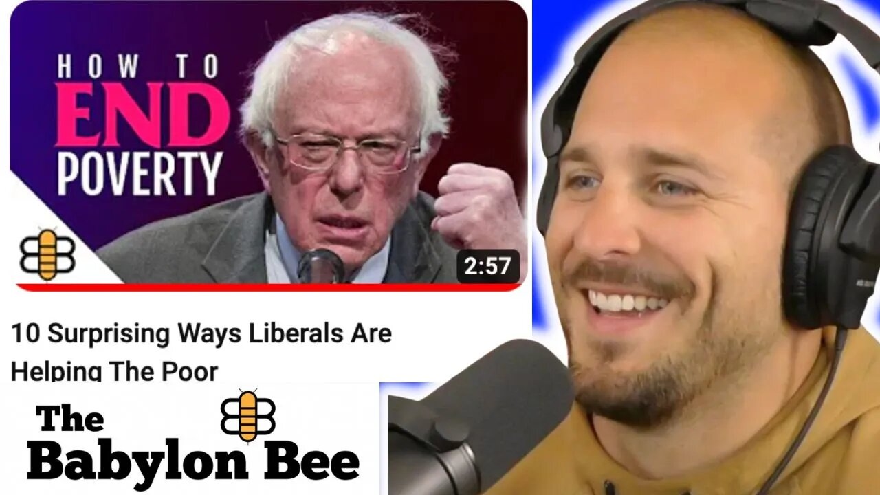 Babylon Bee - 10 Surprising Ways Liberals Are Helping The Poor *REACTION