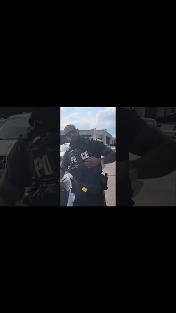 Police Secured Parking lot Open to Public