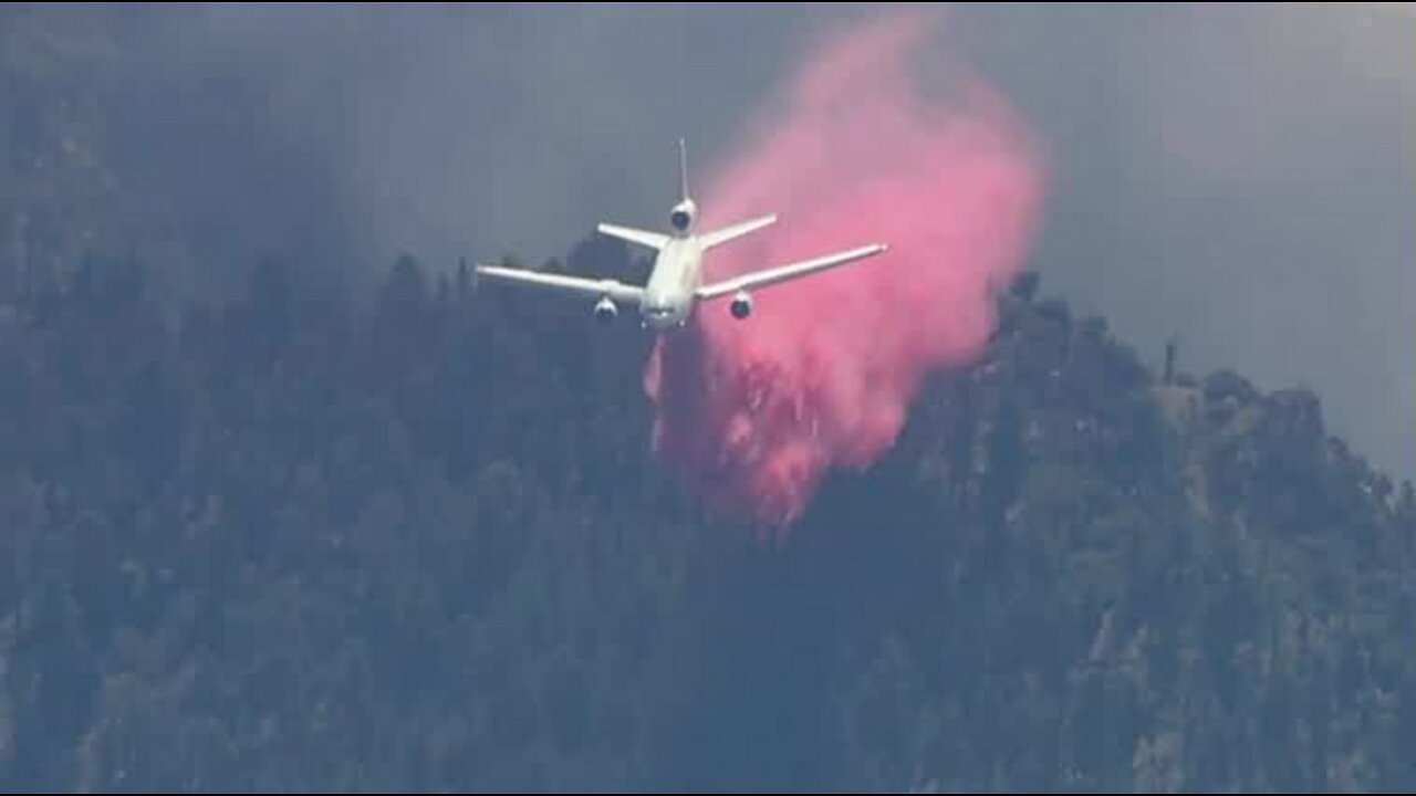 Fire crews still fighting the 'Apple Fire' in CA