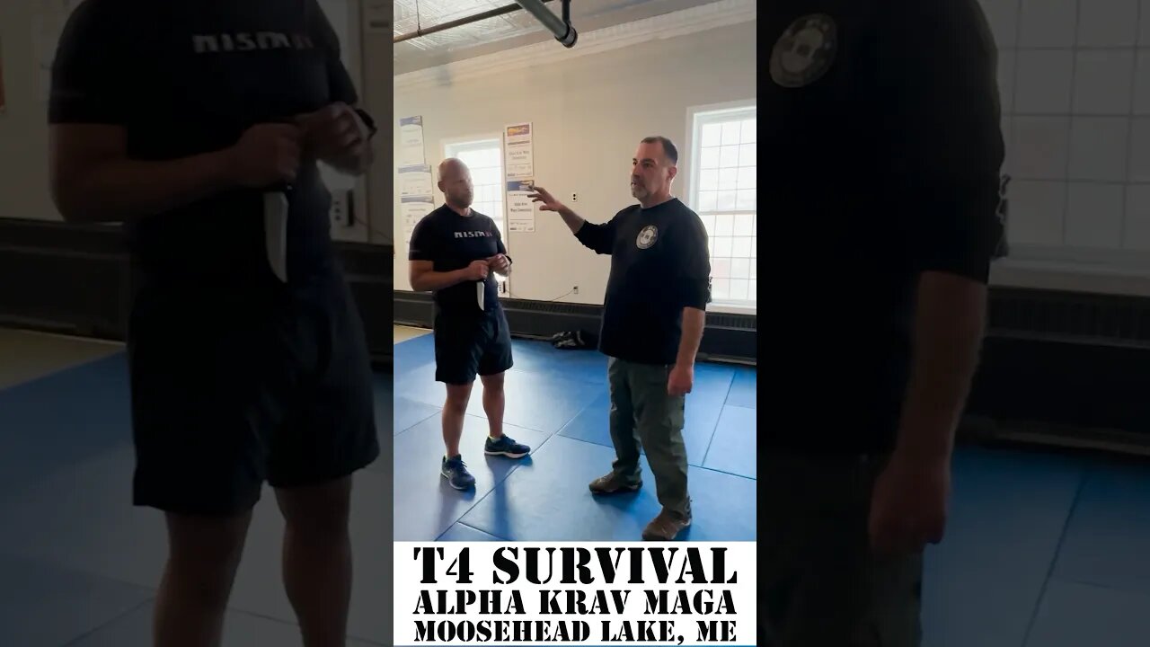 Teaching Knife Attack Mindset when Unarmed #selfdefense #kravmaga #martialarts #mma #bjj #shorts