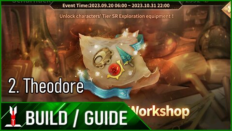 『Sdorica』Patch 4.5.2 Adventurer's Workshop - Theodore (No Character Gear, SP, MZ and OS)