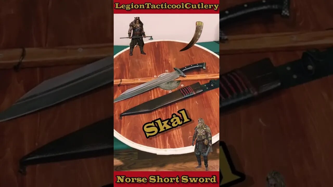 Viking/Norse short sword! Evil wicked! Skål!!!!