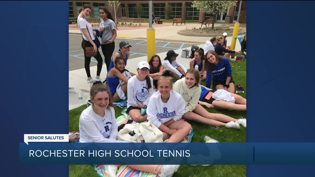 WXYZ Senior Salutes: Rochester High School girls tennis