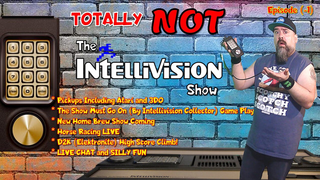 Totally NOT The Intellivision Show - LIVE Retro Gaming with DJC - MultiStream