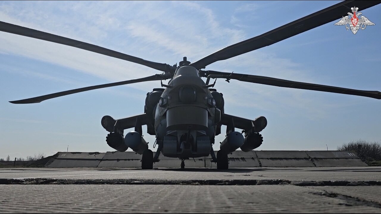 Mi-28 helicopter crews successfully deliver strikes at AFU units