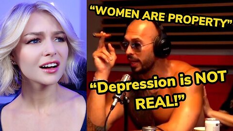 A Woman American Youtuber react to Andrew Tate