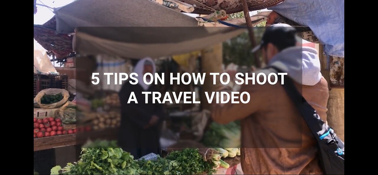 5 Tips to film your travel video with your Iphone