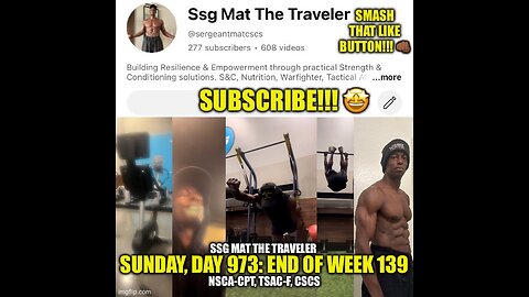 Sunday, Day 973 Conditioning Walkthrough