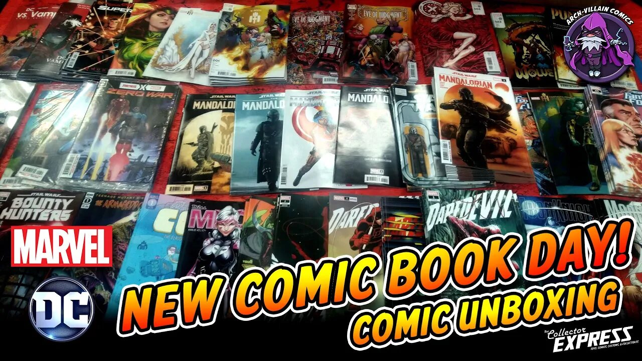 New COMIC BOOK Day - Marvel & DC Comics Unboxing July 13, 2022 - New Comics This Week 7-13-2022