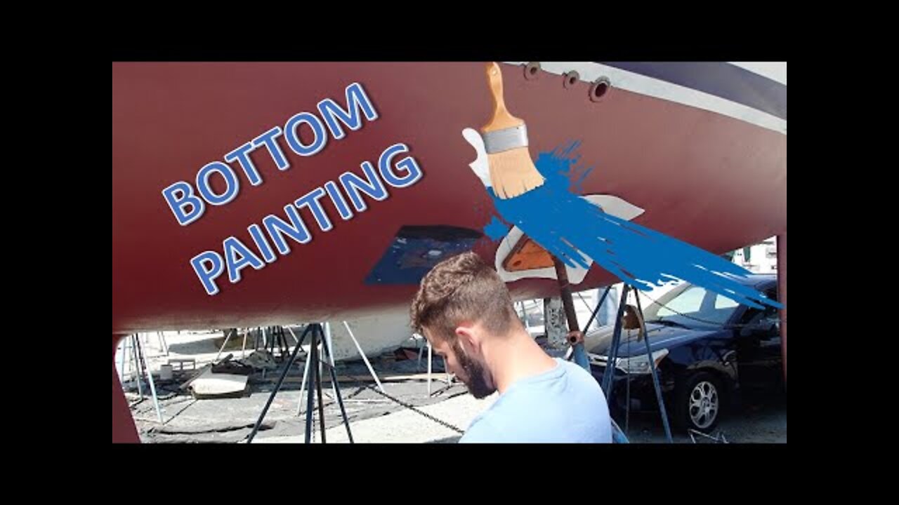 Painting the Yacht Hull, Fiberglass Hole Repair, Battery Issues - Ep. 32