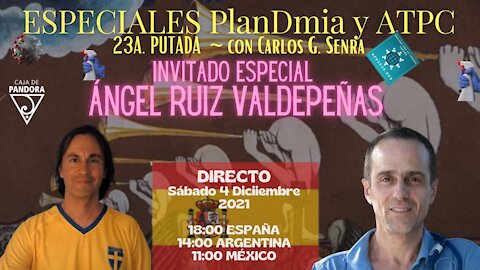 ESPECIAL TERTULIAS SÁBADOS #23: Ángel Ruiz Valdepeñas con Carlos Senra.