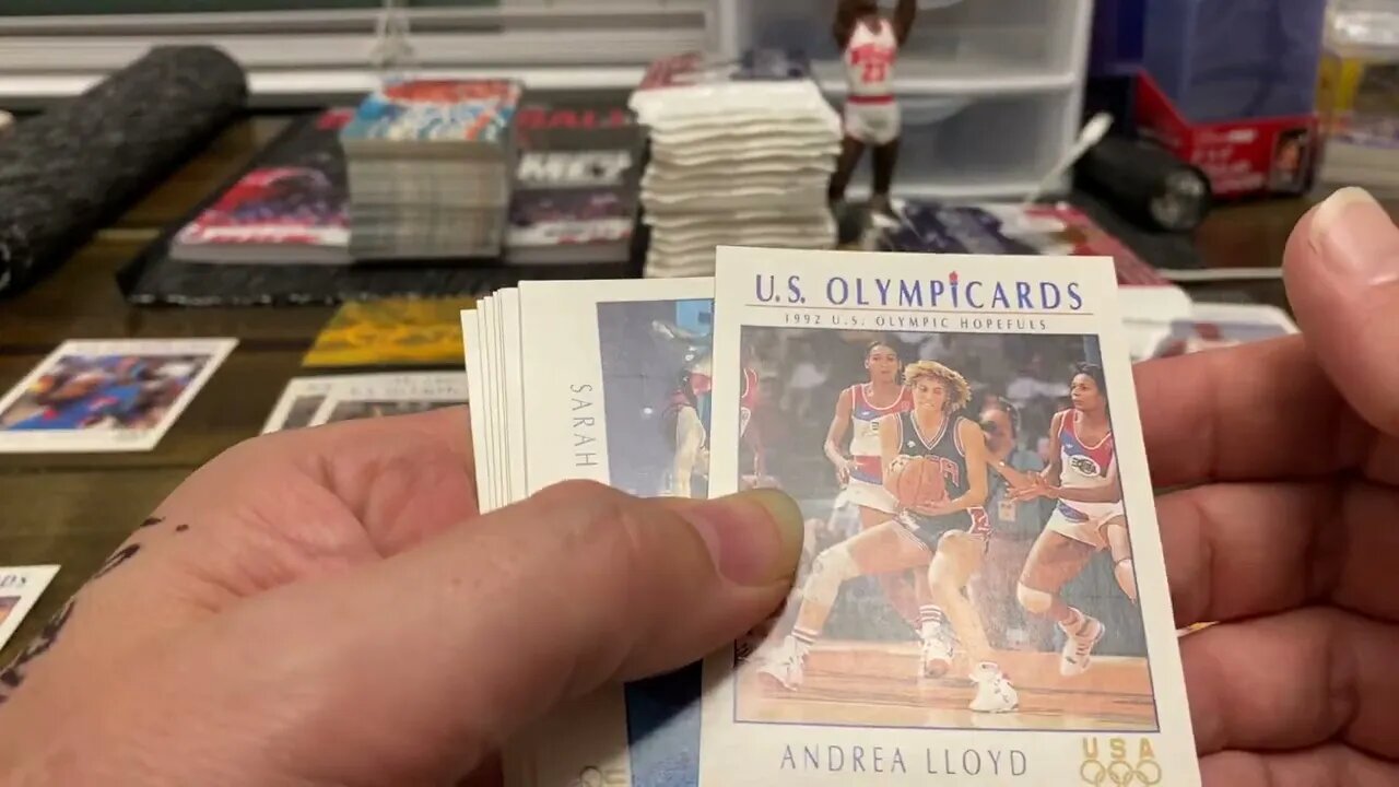 1992 Impel Olympicards. Michael Jordan Dream Team chase